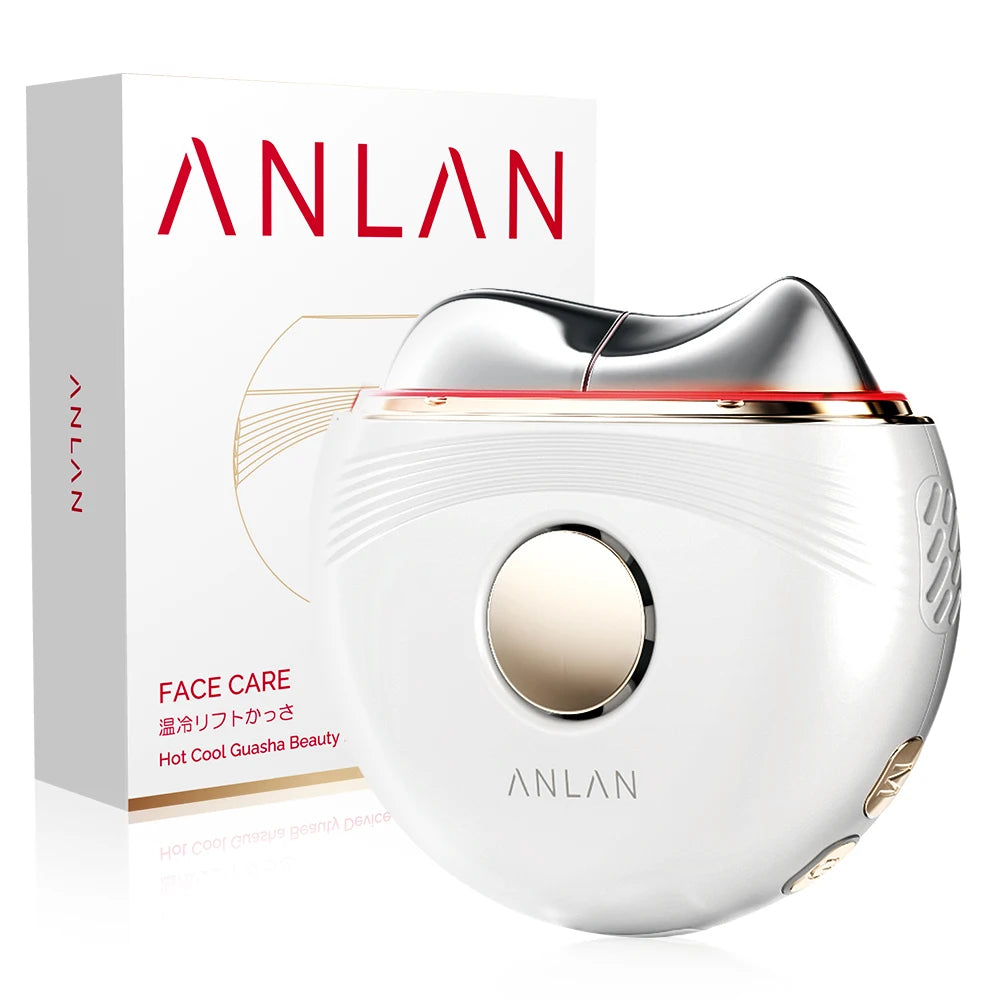 ANLAN Masajeador Guasha Eléctrico EMS Lifting Facial